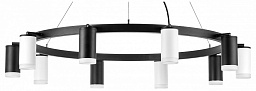 LR0203753650 Lightstar Rullo спот с двумя плафонами на металлическом основании