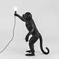 SE14920 Seletti MONKEY LAMP Стоящий черный - на открытом воздухе — фото 3