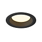 1007479 SLV DOWNLIGHT V 100 recessed cover black врезная декоративная рамка — фото 2