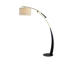 Торшер Kink Light Нестор черный/бронза 07054-F,19-20