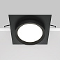 DL086-GX53-SQ-B Maytoni Hoop Встраиваемый светильник 12W Черный — фото 9
