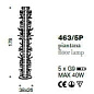 IDL Groovy 463/5P White Steel торшер — фото 3