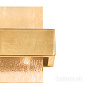 Kolarz Rettangolo 6040.60231/A настенный светильник сусальное золото янтарь ширина 21cm высота 17cm 2 лампы g9 — фото 2