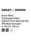 9066032 ZARLEY Novaluce светильник LED E27 3x12W 230V IP20