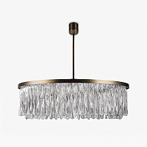 Triple Drum Ribbon Chandelier - Размер 2 (диаметр 800 мм)