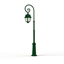Avenue 2 N° 8; Opal PMMA Built-in LED 2700°K warm white 13W; Fir green