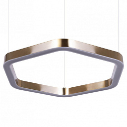 10243S Gold Loft It Titanium подвесной светильник шестиугольный бронзовый