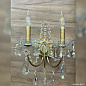 Бра Crystal Lux ODELIS AP2 GOLD — фото 2