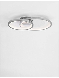 9180301 Nova Luce Galaxy потолочный светильник с двойным кольцом и акриловой подсветкой