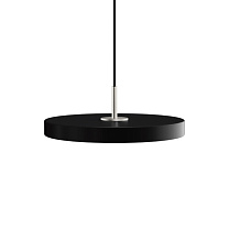 Asteria Plus Mini  Black - Steel Top 31 x 10,5 cm, 2.7m cordset