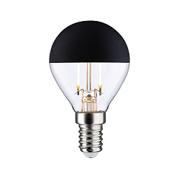 29263 Paulmann LED Drop светодиодная декоративная лампа с зеркальной черной верхней частью