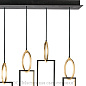 893140-3 Delphi 48" Rectangular Pendant подвесной светильник, Fine Art Lamps