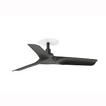 HEY RECESSED LED S Black fan