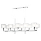 MAESTRO SP-PL10 L1100 CHROME Crystal lux MAESTRO Люстра E14 60W — фото 2
