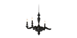 8718282338941 Moooi Smoke подвесная люстра с готическим силуэтом и несколькими рожками