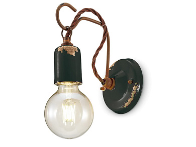 Vintage Керамический настенный светильник с фиксированным кронштейном FERROLUCE C665