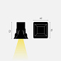 Встраиваемый светильник Kreon Down 40 Fixed Standard — фото 1