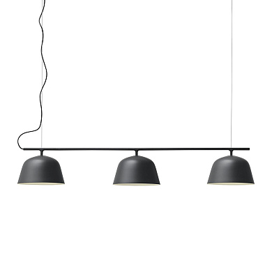 потолочный светильник черный на рейке