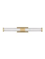 Clear Glass Brass Gold Metal Acrylic LED 10Watt 220-240Volt 692Lm IP44 3000K L:43 W:10 H:6.4 cm
