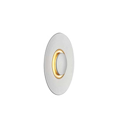 05-5085-BW-BW Leds C4 Big встраиваемый настенный светильник с круглым рассеивателем