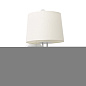 24032-01 MONTREAL WHITE WALL LAMP WITH READER WHITE LAMPSHA настенный светильник Faro barcelona