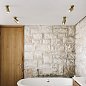 Настенный светильник Dynamite AP2 ROUND Ideal Lux 367392, латунь — фото 1