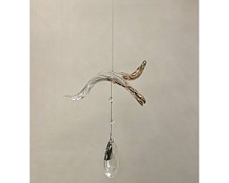 8220/1 gold glass+pendant Newport Verona деталь
