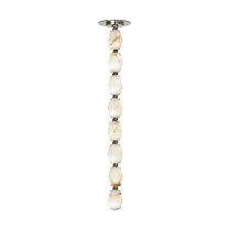 Collier Alabaster 24 Pendant полированный никель 2700K