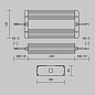PSL008-400W-48V-IP67 Maytoni Power Supply Magnetic Источник напряжения 400W Серебро — фото 5