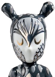 Фарфоровая скульптура фантазийного персонажа The Guest Lladro, дизайн Rolito, номерная серия 01007898