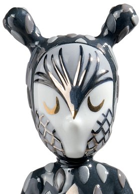 Фарфоровая скульптура фантазийного персонажа The Guest Lladro, дизайн Rolito, номерная серия 01007898