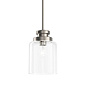 Annabeth 8" 1 Light Mini Pendant Brushed Nickel подвесной светильник 82378 Kichler — фото 6