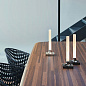 09560XX Kartell Goodnight Battery TL настольный светильник аккумуляторный полированный хром — фото 2
