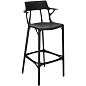 05889NE Kartell AI Барный стул AI, переработанный, 75 см, черный — фото 3