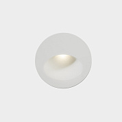 Recessed wall lighting IP65 Bat Round Oval LED 2.2W 4000K White 48lm