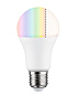 50124 Paulmann LED Pear 806 лм 9,3 Вт RGBW+ с регулировкой яркости, матовый — фото 1