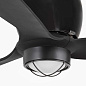 32030WW-10 Faro MINI ETERFAN люстра-вентилятор SMART WIZ со светом 17W чёрный матовый Ø1280 3 лопасти — фото 2