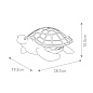 Настольная лампа Tiffany Animal Lamps Quoizel QZ-SAWBACK-TL винтажная бронза — фото 4