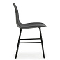 602812 Normann Copenhagen Form Стул со стальным каркасом, черный — фото 2