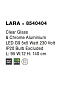 8540404 LARA Novaluce светильник led G9 5x5Вт 230В IP20