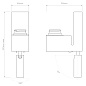 1185003 Napoli Reader LED Astro lighting светильник для чтения матовый никель — фото 2