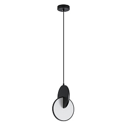 A1916SP-1BK Arte Lamp HANNAH подвесной светильник с металлическим диском черного цвета