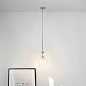 Everly 13.75" 1 Light Hour Glass Pendant Clear Glass Chrome подвесной светильник 42456CHCLR Kichler — фото 4