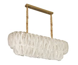 Люстра Kink Light Лаума бронза/белый w90*35 07733-90L,20(01)