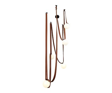 Люстра Kink Light Клиф коричневый 07682-5,04