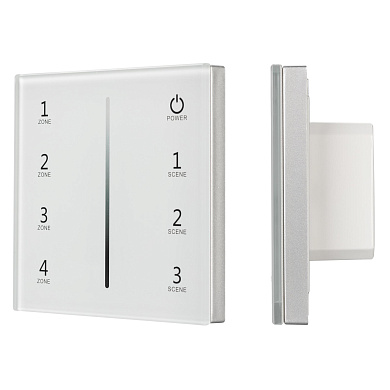 027103 Arlight Панель Sens SMART-P29-DIM White (230V, 4 зоны, 2.4G)