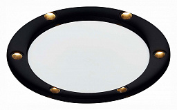 ST706.438.30 ST-Luce St706 встраиваемый потолочный светильник с круглым корпусом и декоративным чёрным ободком