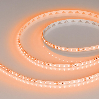 015896(2) Arlight Лента RT-A120-8mm 24V Orange (9.6 W/m, IP20, 2835, 5m)