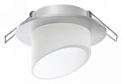 встраиваемый потолочный точечный светильник белого цвета