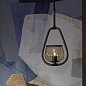Подвесной светильник Arteriors Arlie, английская бронза и дымчатое стекло — фото 1